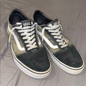 Low top camo vans